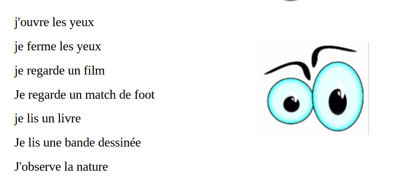 yeux
